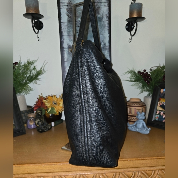 Kate Spade Orchard StreeT Natalya Black Pebbled Leather Hobo GUC - Picture 4 of 16